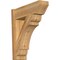 Ekena Millwork Olympic Slat Rough Sawn Outlooker, Western Red Cedar, 8"W x 24"D x 28"H OUT08X24X28OLY06RWR - alternate 1